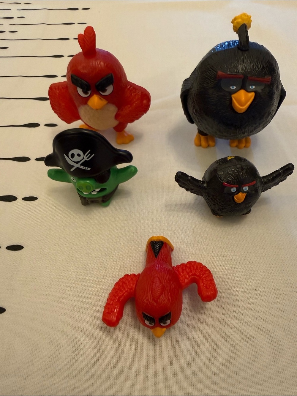 2016 McDonald’s Angry Birds Movie Happy Meal toys characters, need batteries